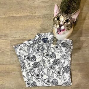 Bonobos Tailored Slim Fit Button Up Long Sleeve Floral Shirt